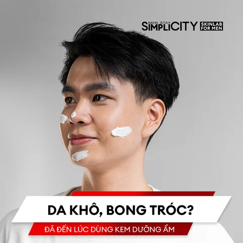 Da khô, bong tróc? Đã đến lúc anh em cần kem dưỡng ẩm nam phù hợp