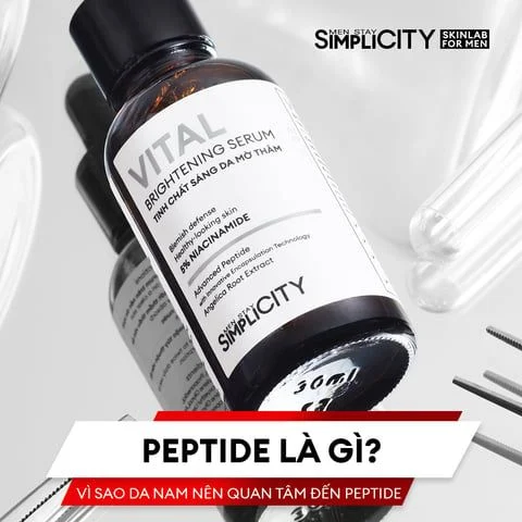 Peptide là gì? Vì sao da nam nên quan tâm đến peptide