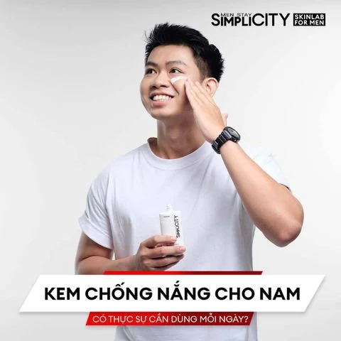 Kem chống nắng cho nam có thực sự cần dùng mỗi ngày?
