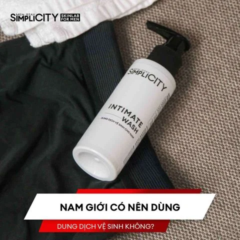 Nam giới có nên dùng dung dịch vệ sinh không?