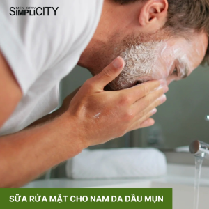 Top 5 sữa rửa mặt cho nam da dầu mụn hiệu quả nhất hiện nay