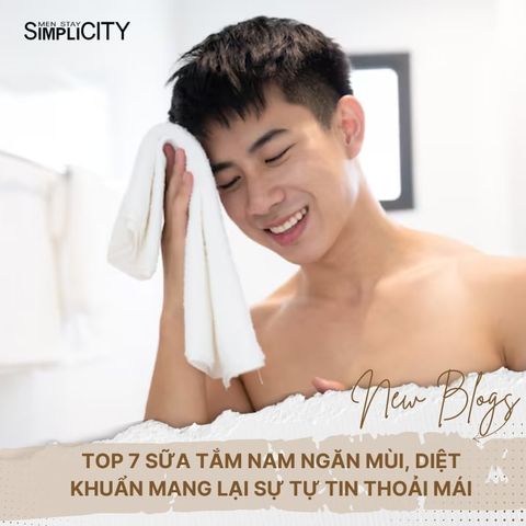 Top 7 sữa tắm nam ngăn mùi, diệt khuẩn mang lại sự tự tin thoải mái