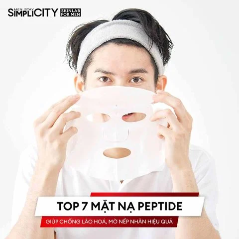 Top 7 mặt nạ peptide giúp chống lão hoá, mờ nếp nhăn hiệu quả