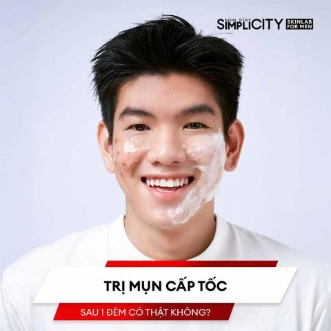 Trị mụn cấp tốc sau 1 đêm có thật không?