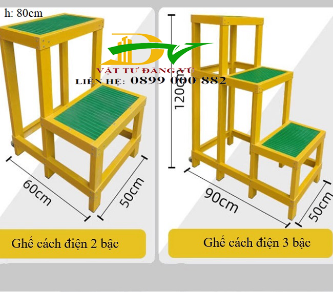 Ghế cách điện 3 tầng