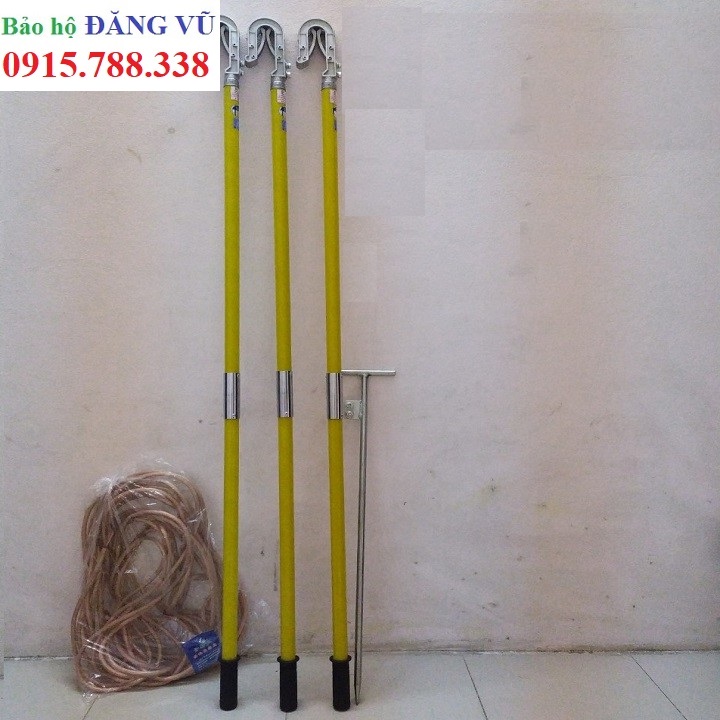 Bộ tiếp địa di động 3 pha 220kv