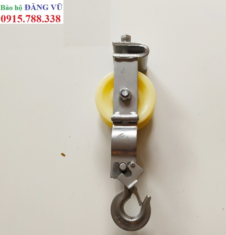 Puly nhựa kéo dây ĐK 120x60mm