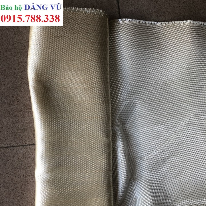 Vải bạt chống cháy sợi thủy tinh 1x10m