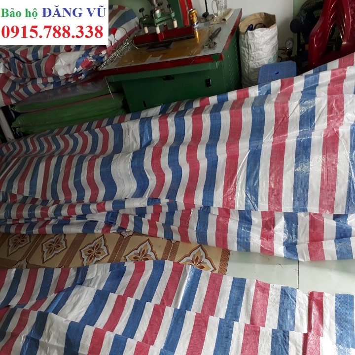 Bạt kẻ sọc xây dựng (khổ 3,8x50m)