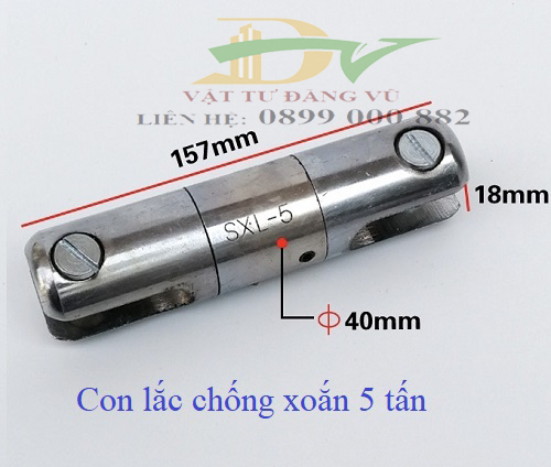 Con lắc chống xoắn cáp 5 tấn