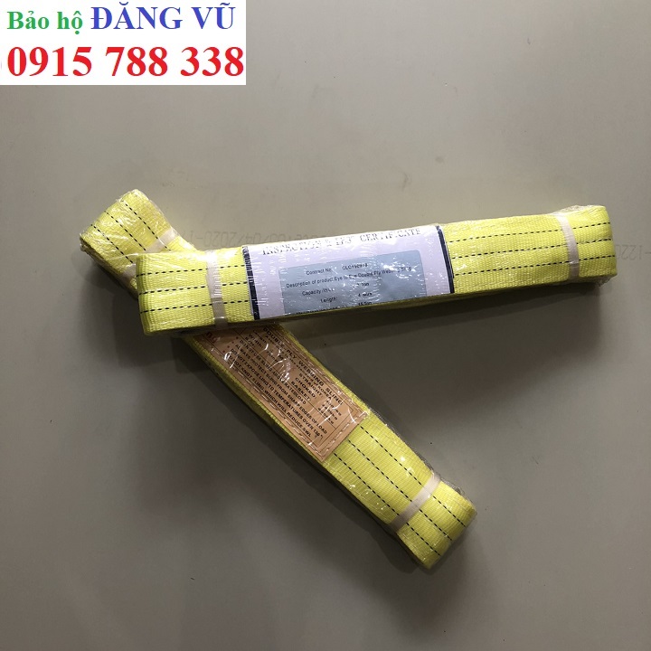 Dây cáp vải cẩu hàng 3 tấn (75mm)
