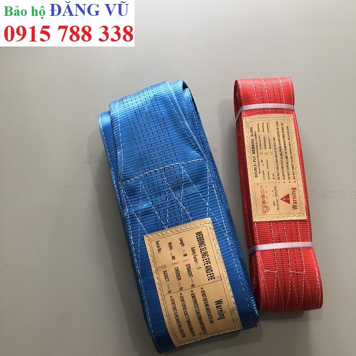 Dây cáp vải cẩu hàng 8 tấn