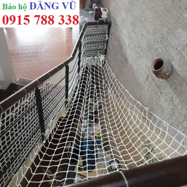 Lưới dù an toàn chắn cầu thang