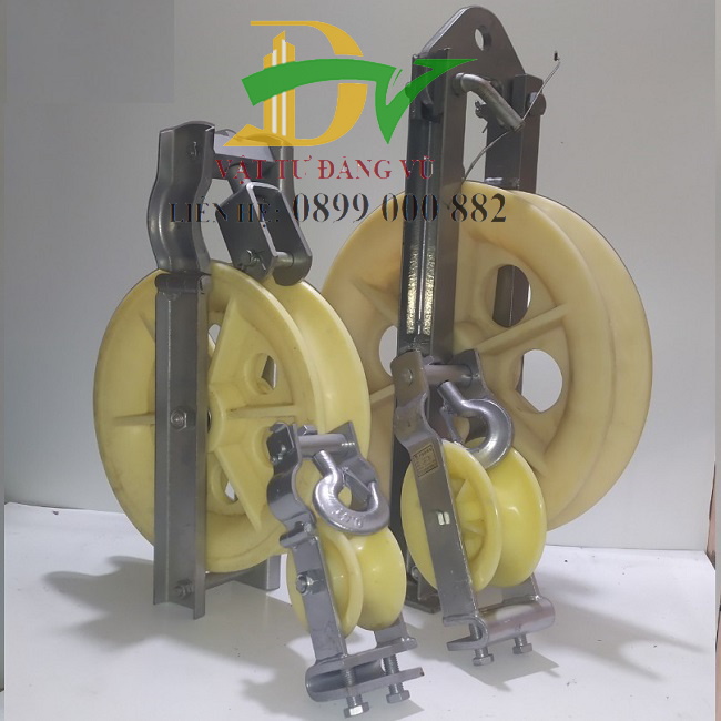 Puly kéo dây điện 660x100mm