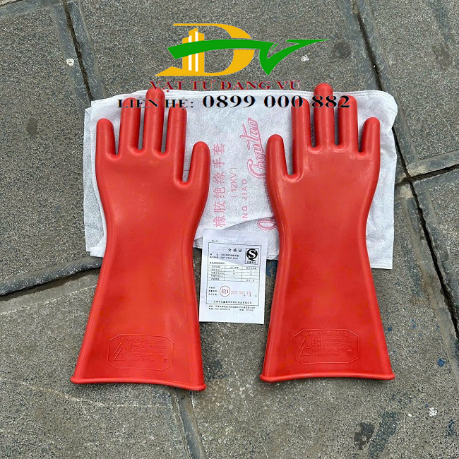Găng tay cách điện 12kv ( Trung Quốc )