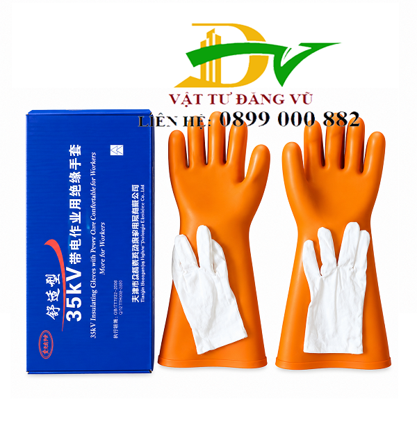 Gắng tay cao su cách điện 35KV