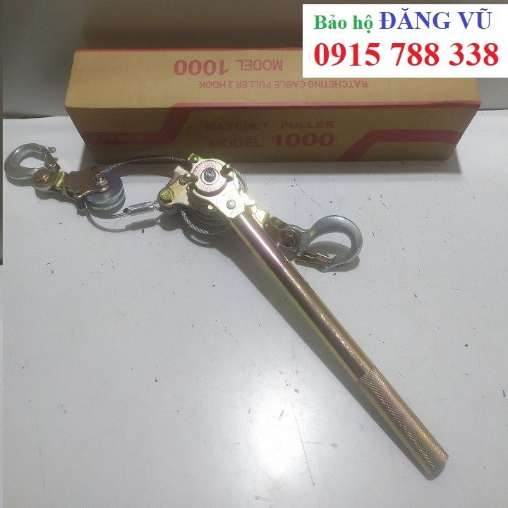 Pa lăng lắc tay cáp NGK 1 tấn