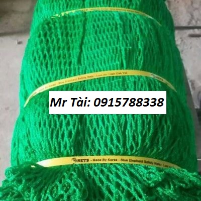 Lưới chắn vật rơi màu xanh lá
