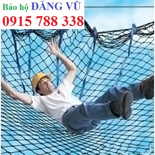 Lưới cản vật rơi màu xanh dương