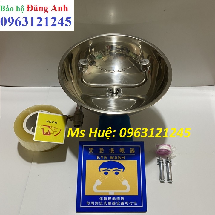 Chậu rửa mắt khẩn cấp gắn tường