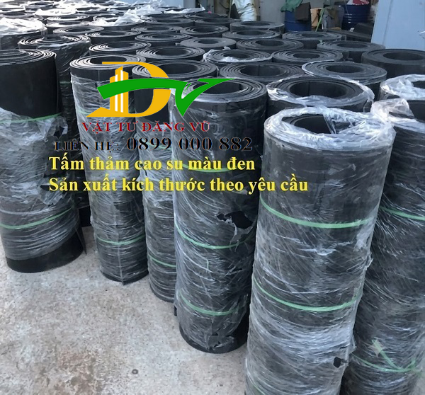 Thảm cách điện hạ áp màu đen