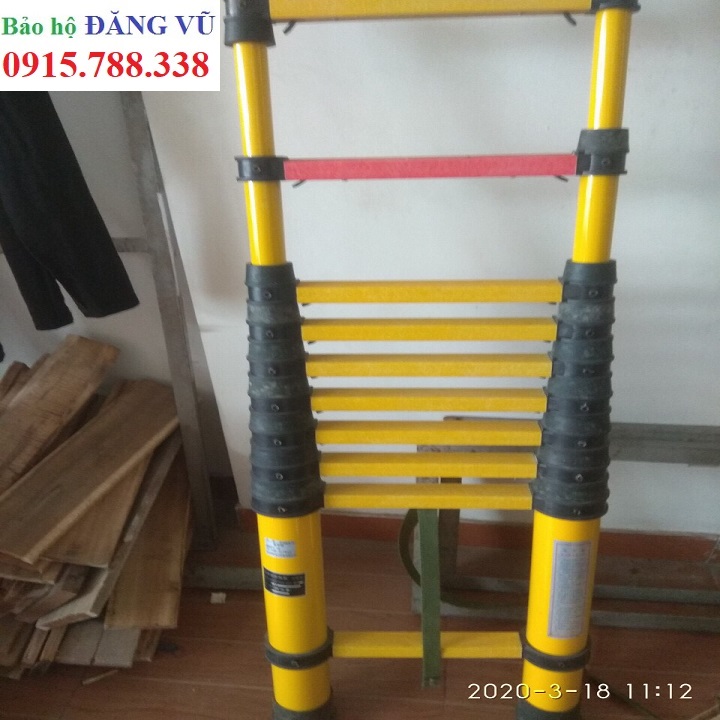 Thang rút cách điện 5m