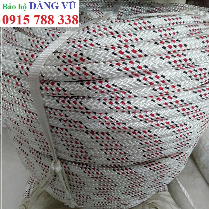 Dây dù cường lực màu trắng đỏ