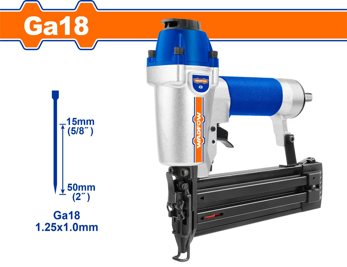 Súng bắn đinh Ga18 Wadfow WBN1550