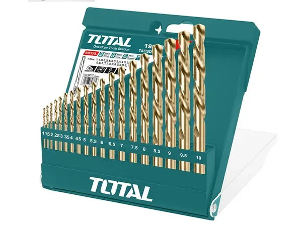 Bộ 12 mũi khoan kim loại -TOTAL-TACSD0125