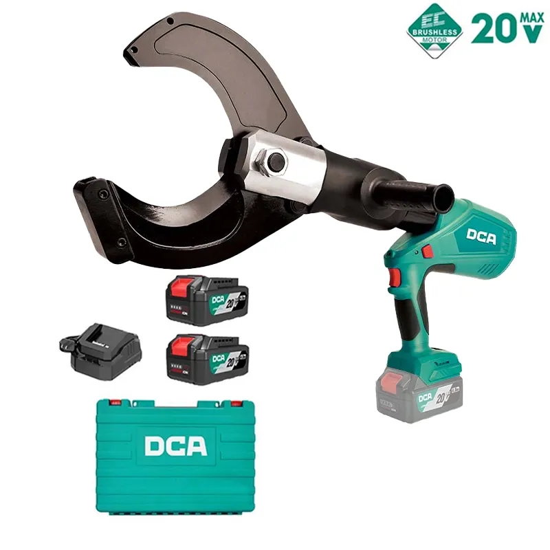 Máy cắt cáp thủy lực dùng pin-DCA-ADYJ120EM