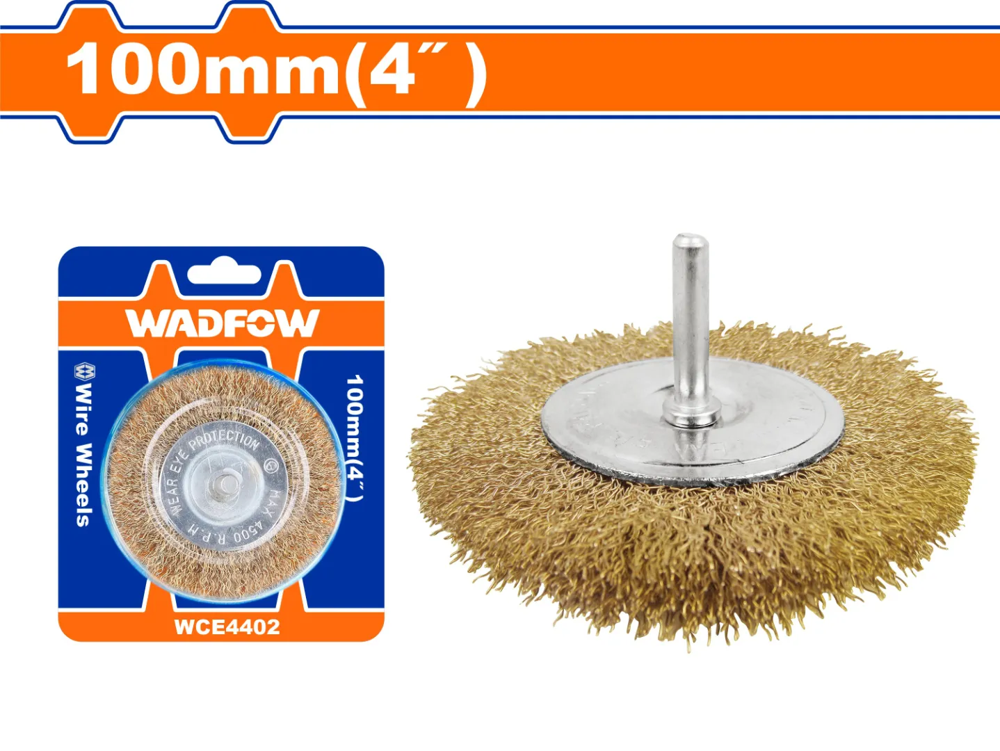 Bánh cước 100mm(4") WADFOW WCE4402
