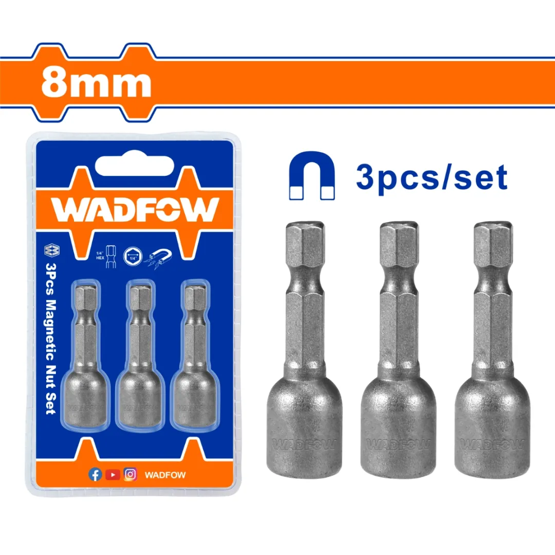 Bộ 3 mũi bắn tôn 8mm-Wadfow WWR1K08