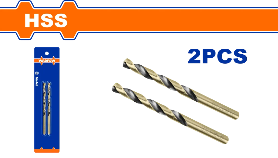 Bộ 2 Mũi khoan HSS 3mm WADFOW WTD1K03
