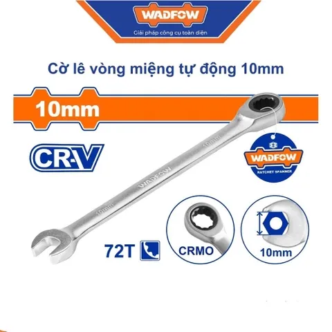 Cờ lê vòng miệng tự động 10mm-Wadfow WSA5110