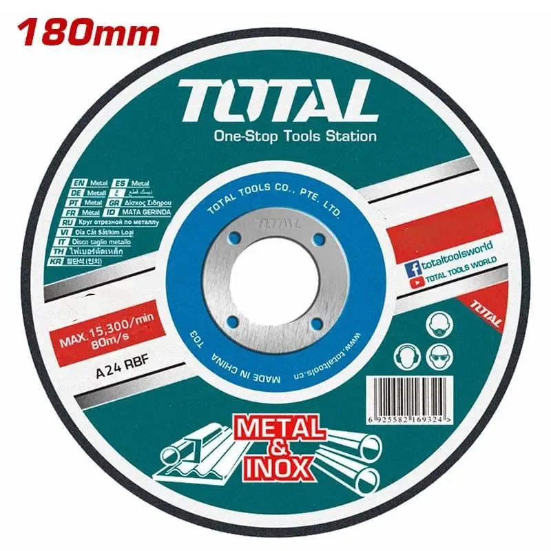 Đĩa mài 
kim loại 
180mm (7") -TOTAL-TAC2231801SA