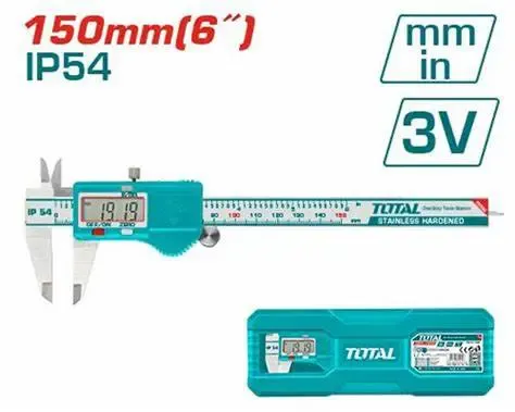 Thước cập điện tử 
(0-150mm)-TOTAL-TMT321506