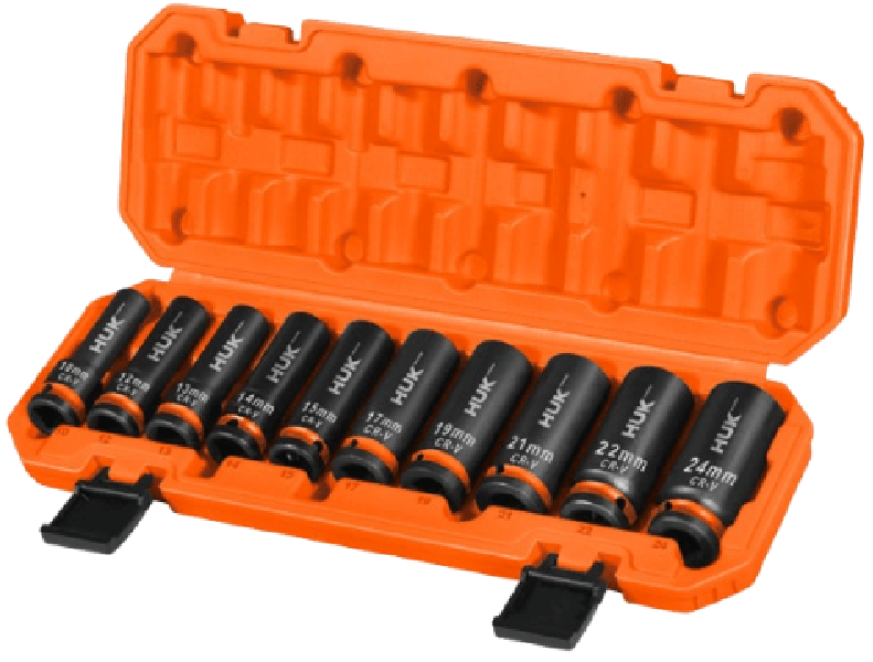 BỘ ĐẦU KHẨU SIẾT BULONG 10 MÓN (GEN 3)
- HUKAN -G3-BK010CT