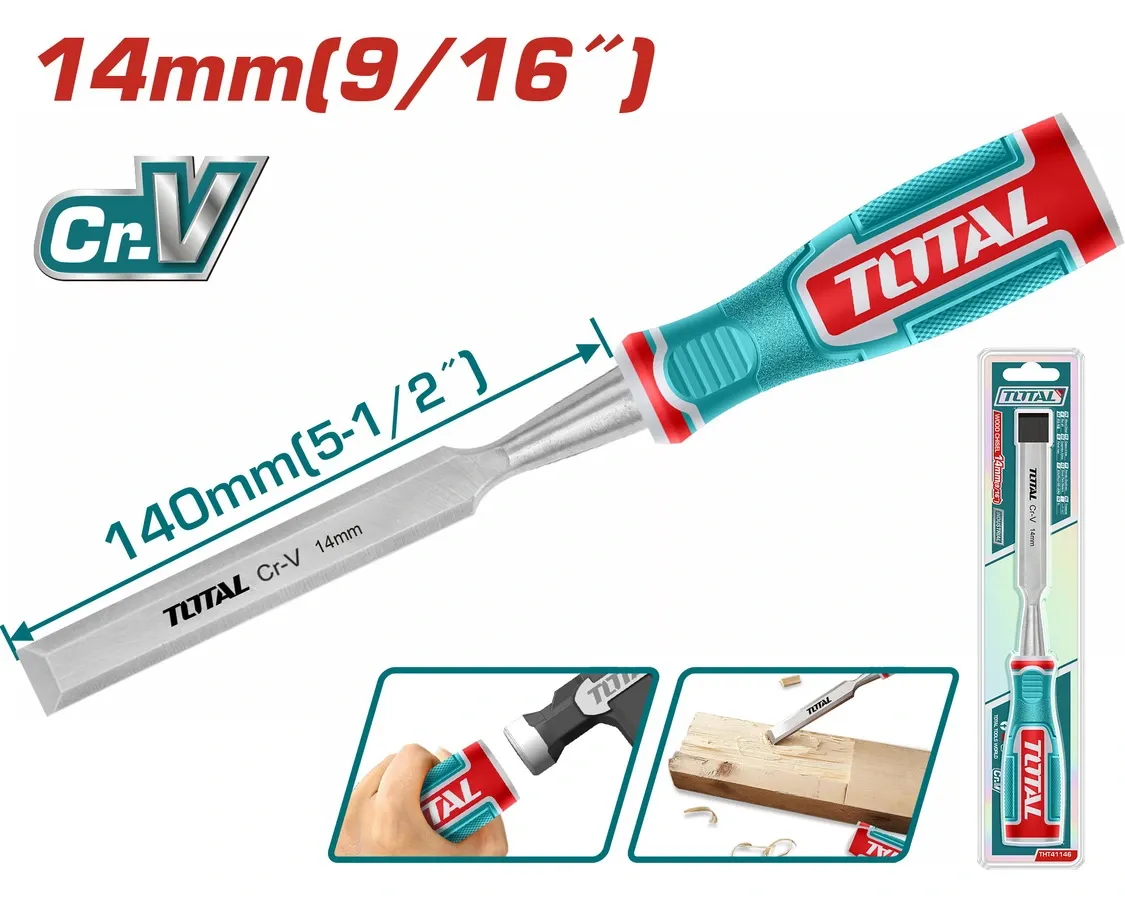 Đục gỗ (14mm) -TOTAL-THT41146