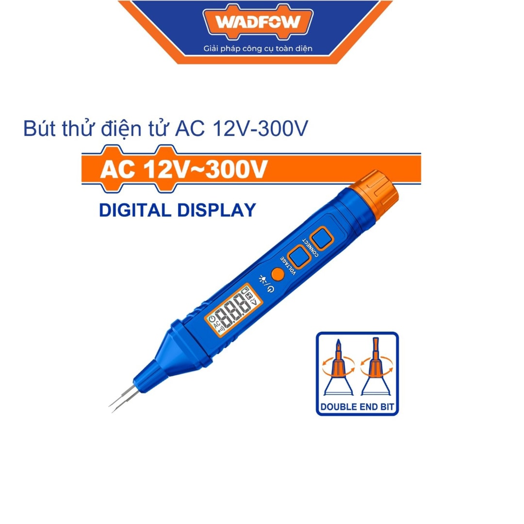 Bút thử điện tử AC 12V-300V-Wadfow WTP45015