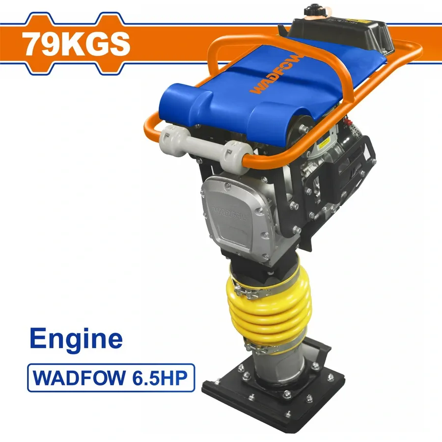 Máy đầm cóc chạy xăng 4.8Kw(6.5HP)-79kg Wadfow WTA1A80