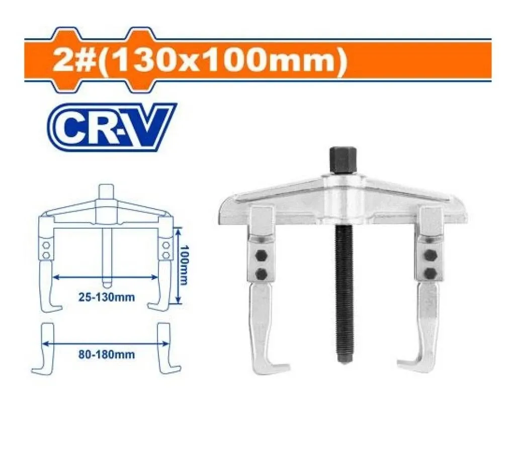 Cảo 2 chấu chữ H trượt 130x100mm-Wadfow WGP4A02