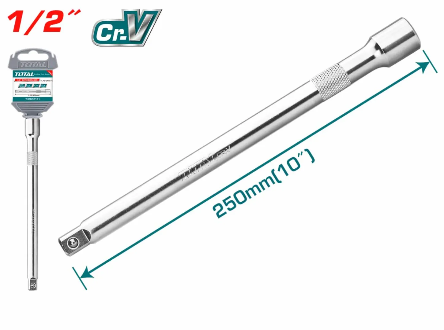 Thanh mở 1/2" 250mm -TOTAL-THEB12101
