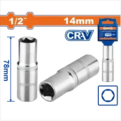 Đầu tuýp dài 1/2"-14mm-Wadfow WSC7214