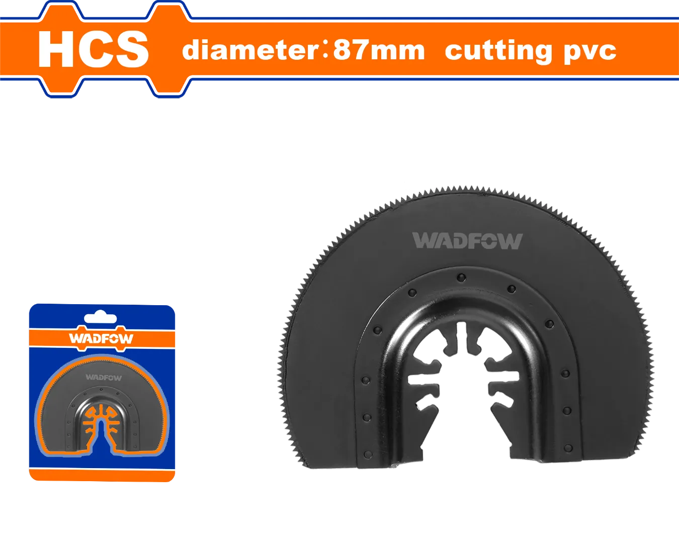 Lưỡi cắt gọc đa năng HCS 87 (ống PVC) Wadfow  WMA3K87