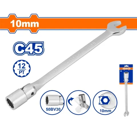 Cờ lê tuýp lắc léo 10mm-Wadfow WTH1E10