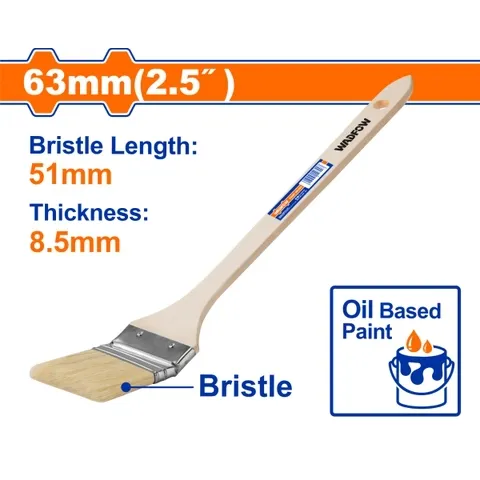 Cọ sơn dầ đầu cong 63mm (2.5")-Wadfow WPE3325