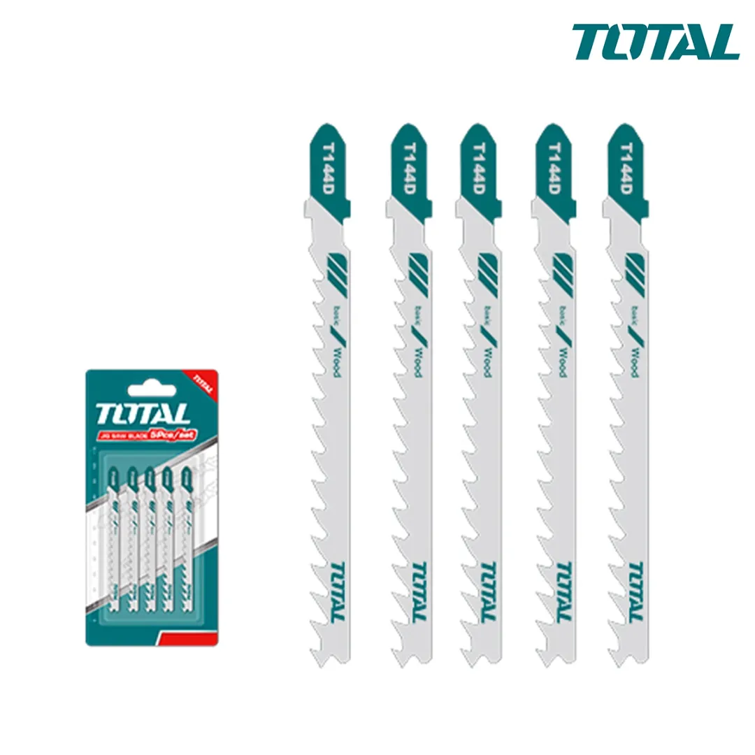 Bộ 5 lưỡi cưa lọng gỗ 6 răng -TOTAL-TAC51144D