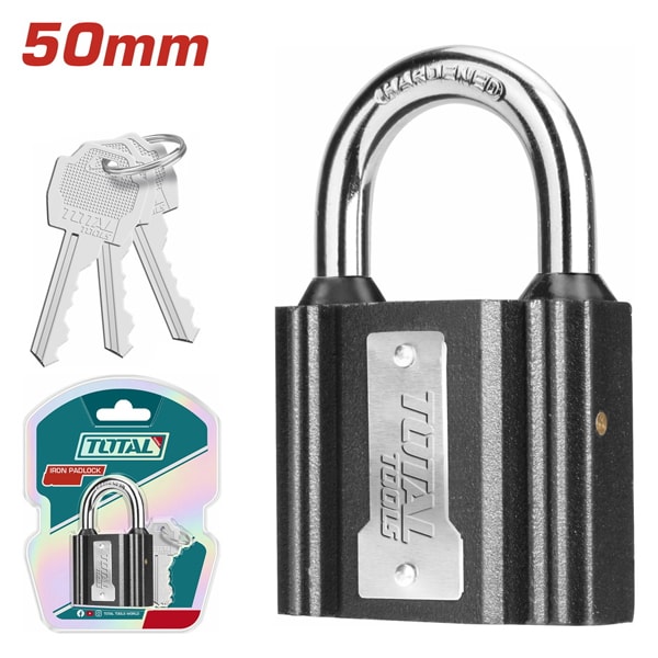 Ổ khóa sắt 50mm-TOTAL-TLK31501