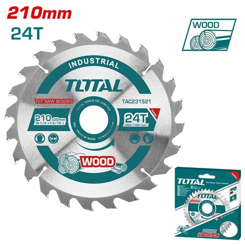 Lưỡi cưa gỗ TCT 2T*24R  -TOTAL-TAC231521