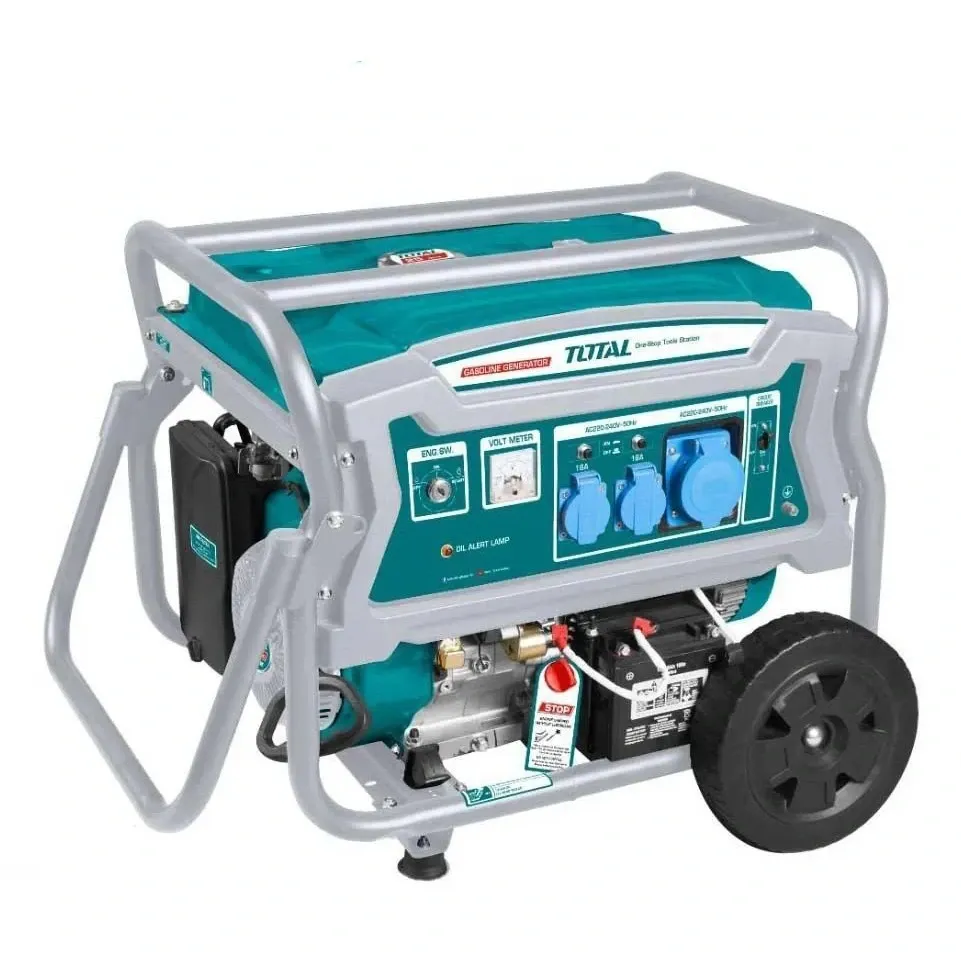 Tổ máyphát điện dùng xăng 6.5/ 5.0kW-TOTAL-TP165006